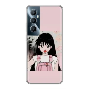 Чехол с персонажами АНИМЕ на Realme C65 (Сейлор Марс)