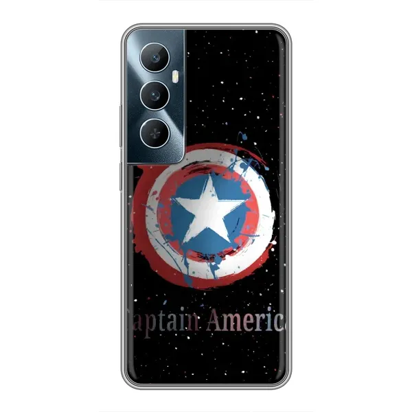 Чехол с рисунком «Щит Капитана» для Realme C65 Чехол с рисунком «Щит Капитана» для Realme C65