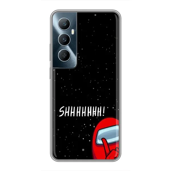 Чехол с рисунком «SHHHHH» для Realme C65 Чехол с рисунком «SHHHHH» для Realme C65