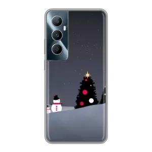 Чохли на Новий Рік Realme C65 (Сніговички)
