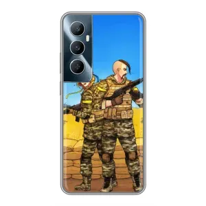 Фотограффия - Чехлы с принтом (Воины ЗСУ) для  Realme C65
