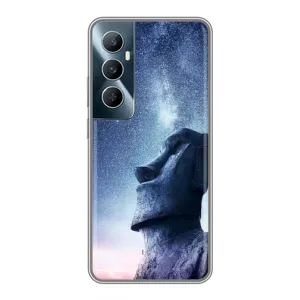 Аксессуары Силиконовые Чехлы (смешные стикеры) для Realme C65