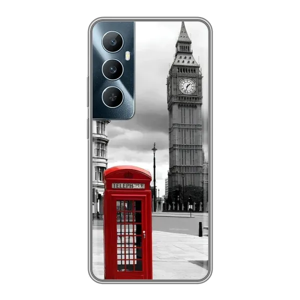 Чехол с рисунком «TELEPHONE» для Realme C65