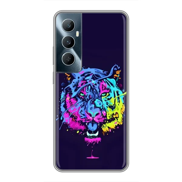 Чехол с рисунком «Тигр-Арт» для Realme C65 Чехол с рисунком «Тигр-Арт» для Realme C65