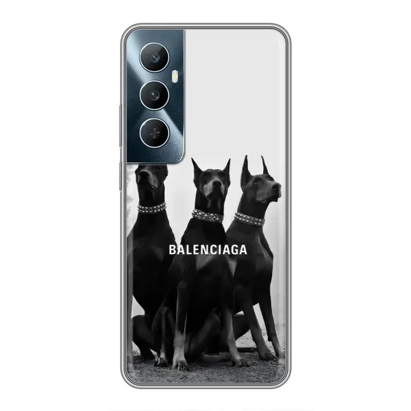 Чехол с рисунком «Три добермана» для Realme C65 Чехол с рисунком «Три добермана» для Realme C65