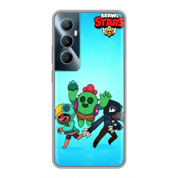 Чехол с рисунком «Трио» для Realme C65 Чехол с рисунком «Трио» для Realme C65