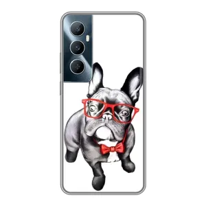 Бампер для Realme C65 з картинкою "Песики" (В окулярах)