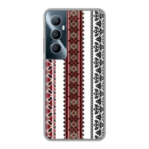 Силиконовый Чехол на Realme C65 с картинкой Вышиванки (Вышиваночки)