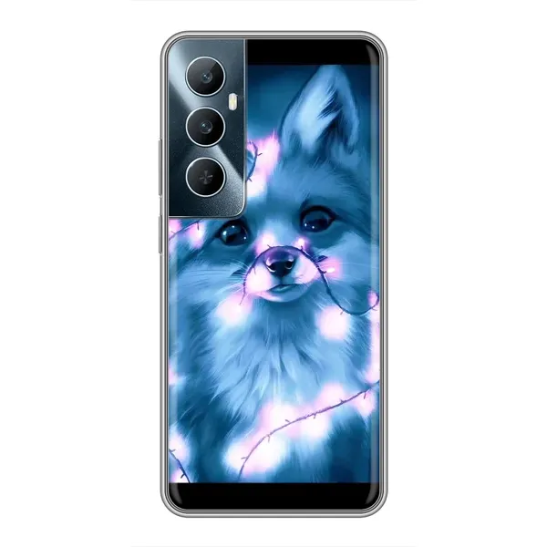 Чехол с рисунком «Яркая Лиса» для Realme C65 Чехол с рисунком «Яркая Лиса» для Realme C65