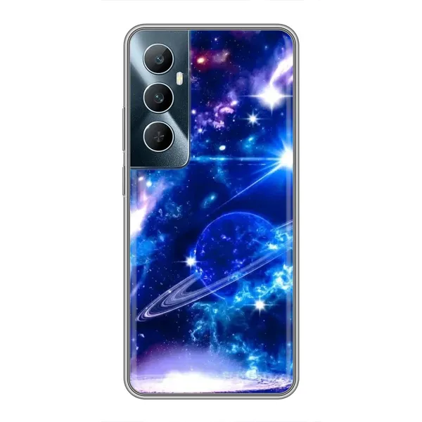 Чехол с рисунком «Яркий космос» для Realme C65 Чехол с рисунком «Яркий космос» для Realme C65