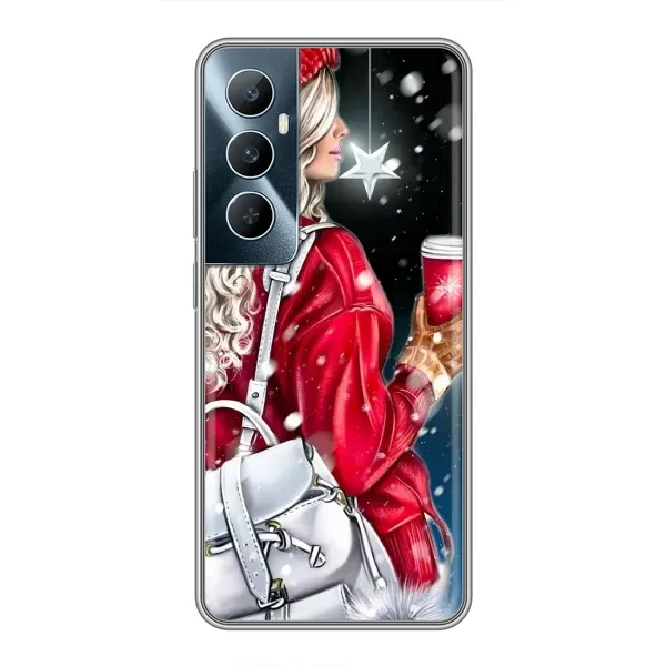 Чехол с рисунком «Зима пришла» для Realme C65