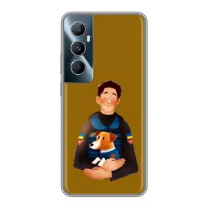 Чехол с принтом для Realme C65 (ЗСУ Патрон)
