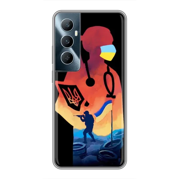 Чехол с рисунком «ЗСУ Врач» для Realme C65 Чехол с рисунком «ЗСУ Врач» для Realme C65