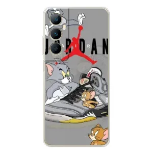 Силиконовый Чехол Nike Air Jordan на Реалми С66 (Air Jordan)