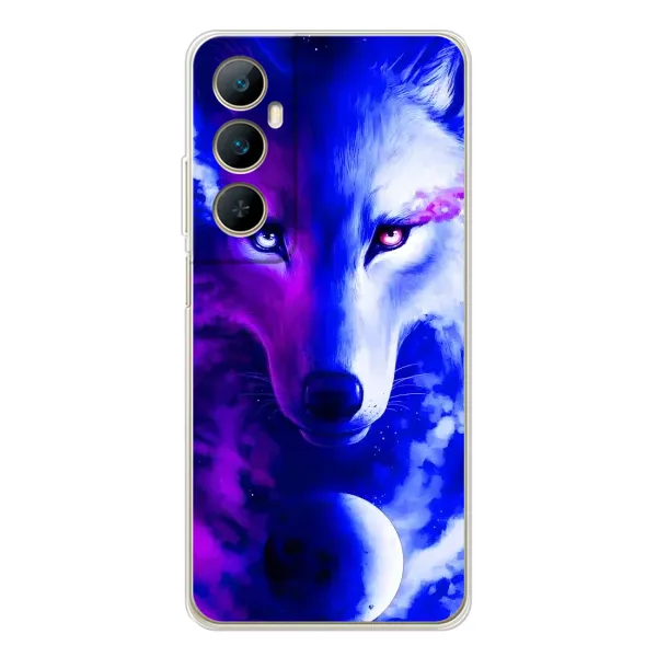 Чехол с рисунком «Арт-Волк» для Realme C66 Чехол с рисунком «Арт-Волк» для Realme C66
