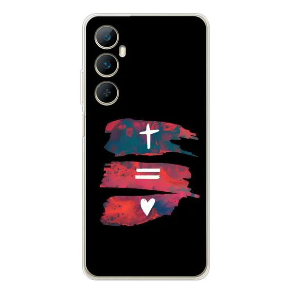 Чехол с рисунком «Атрибутика» для Realme C66 Чехол с рисунком «Атрибутика» для Realme C66