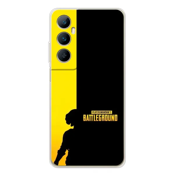 Чехол с рисунком «Battlegrounds» для Realme C66 Чехол с рисунком «Battlegrounds» для Realme C66