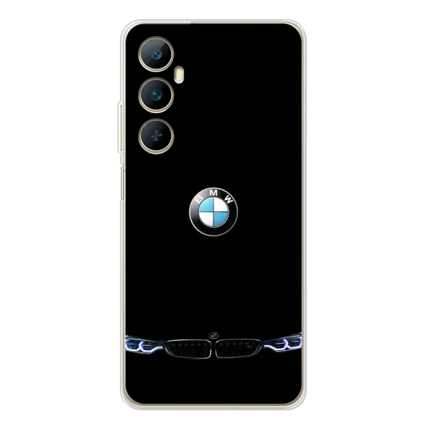 Чехол с рисунком «Черный BMW» для Realme C66 Чехол с рисунком «Черный BMW» для Realme C66