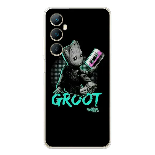 Чехол с рисунком «Groot» для Realme C66 Чехол с рисунком «Groot» для Realme C66