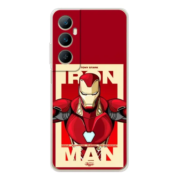 Чехол с рисунком «Iron man» для Realme C66 Чехол с рисунком «Iron man» для Realme C66