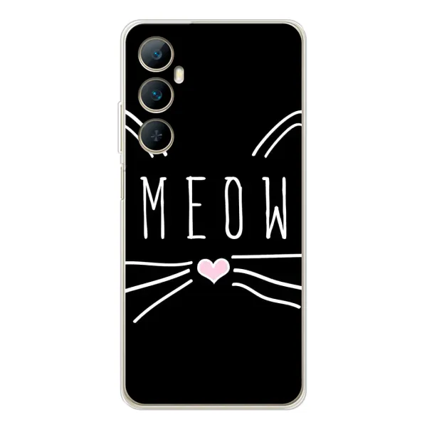 Чехол с рисунком «КОТИК MEOW» для Realme C66 Чехол с рисунком «КОТИК MEOW» для Realme C66