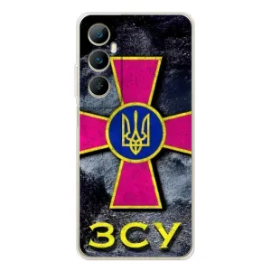 ЗСУ Чехлы (TPU) для Realme C66 (Лого ЗСУ)