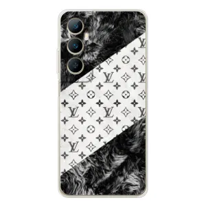 Чехол Стиль Louis Vuitton на Realme C66 (LV на белом)