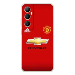 Силиконовые Чехлы принт Футбол на Realme C66 (Man United)