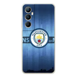Силиконовые Чехлы принт Футбол на Realme C66 (ManCity)