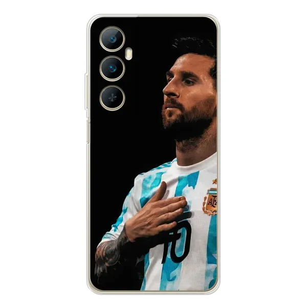 Чехол с рисунком «Месси Капитан» для Realme C66 Чехол с рисунком «Месси Капитан» для Realme C66