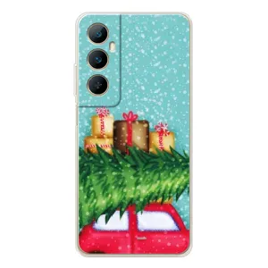 Чохол новорічна ялинка на Realme C66 (Новорічний настрій)