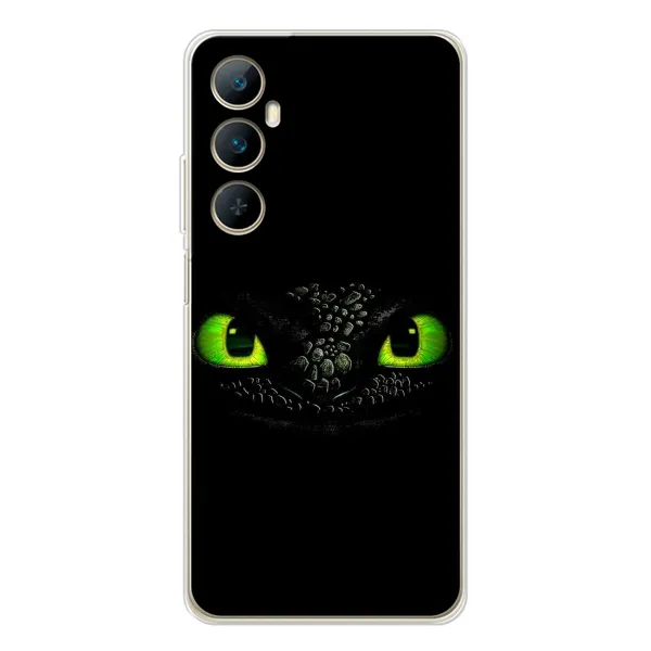 Чехол с рисунком «Глаза Беззубика» для Realme C66 Чехол с рисунком «Глаза Беззубика» для Realme C66