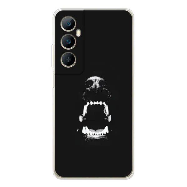 Чехол с рисунком «Пасть добермана» для Realme C66 Чехол с рисунком «Пасть добермана» для Realme C66