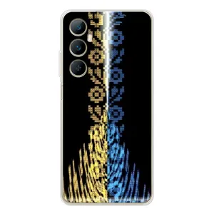 Силиконовый Чехол на Realme C66 (Патриотическая вышиванка)