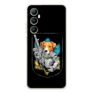 Чехол с принтом для Realme C66 (Патрон Воин)