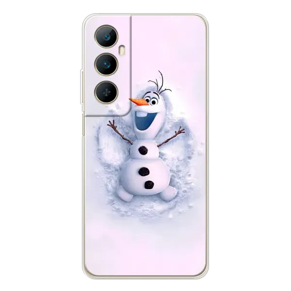 Чехол с рисунком «Снеговик Олов» для Realme C66 Чехол с рисунком «Снеговик Олов» для Realme C66
