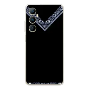 Силиконовый Чехол на Realme C66 (Воротник вышиванки)