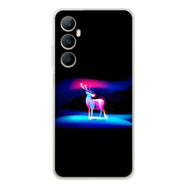 Чехол с рисунком «Яркий олень» для Realme C66 Чехол с рисунком «Яркий олень» для Realme C66