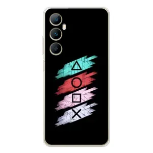 Чехол КИБЕРСПОРТ для Realme C66 (Значки Sony)