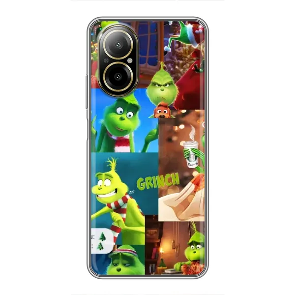 Чехол с рисунком «Арт Гринч» для Realme C67 Чехол с рисунком «Арт Гринч» для Realme C67
