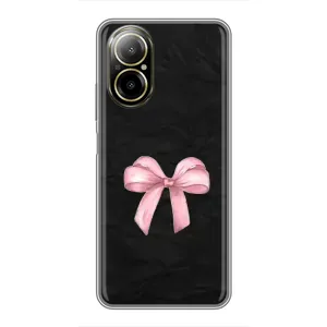 Чехол банты для Realme C67 (Бантик)