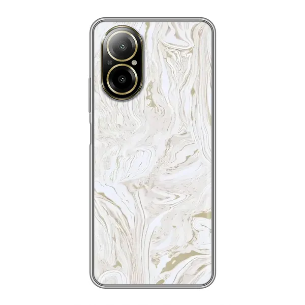 Чехол с рисунком «белый мрамор» для Realme C67 Чехол с рисунком «белый мрамор» для Realme C67