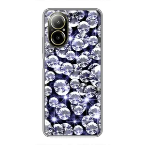 Чехол (Дорого -богато) на Realme C67 (Бриллианты)