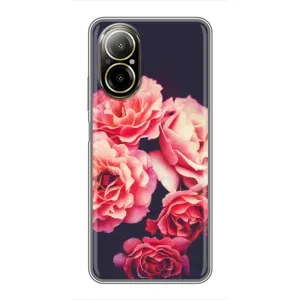Чехлы с тематикой "ЦВЕТЫ" на Realme C67 (Бутоны)