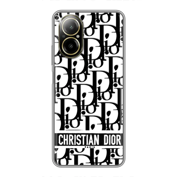 Чехол с рисунком «Christian Dior» для Realme C67