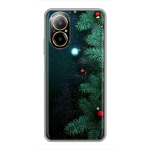 Чохол новорічна ялинка на Realme C67 (Ялинка)