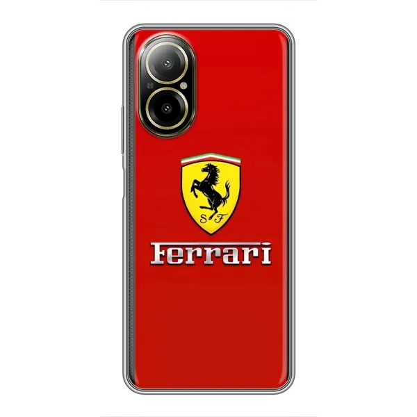 Чехол с рисунком «Ferrari Logo» для Realme C67 Чехол с рисунком «Ferrari Logo» для Realme C67