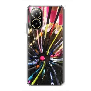 Чехлы с принтом Спортивная тематика для Realme C67 (Флорбол)