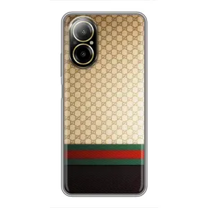Чехлы Бренд GUCCI для Realme C67 (Фон Гуччи)