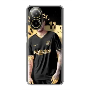 Силиконовый Чехол Realme C67 (Gold Neymar)